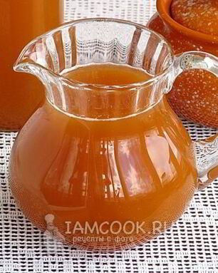 Домашний квас из ржаного хлеба