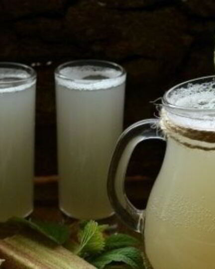 Рецепт кваса из ревеня