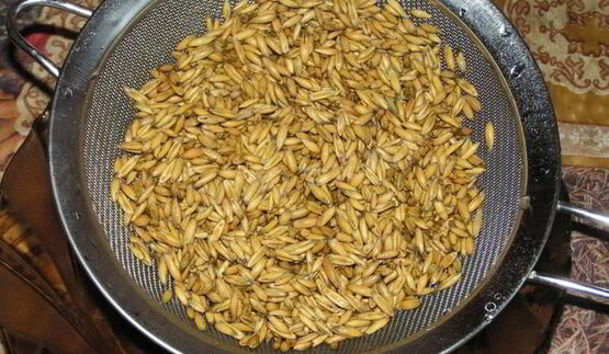 овсяный квас с изюмом