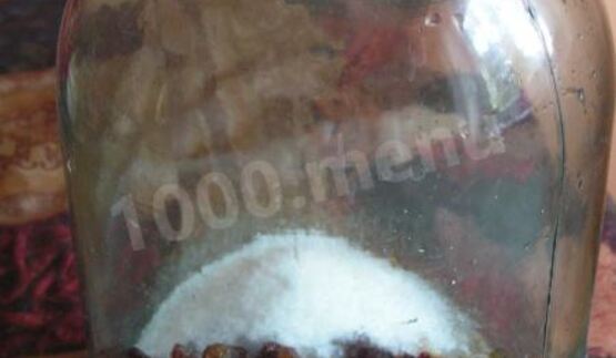 овсяный квас с изюмом