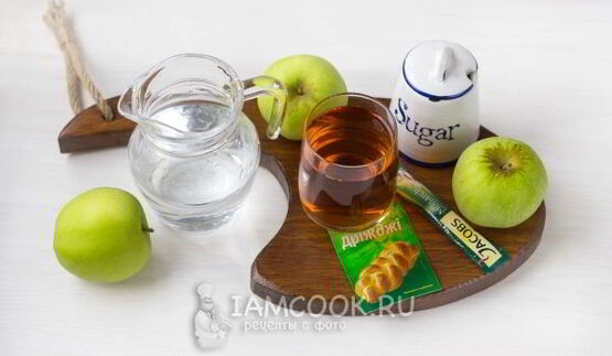 яблочный квас