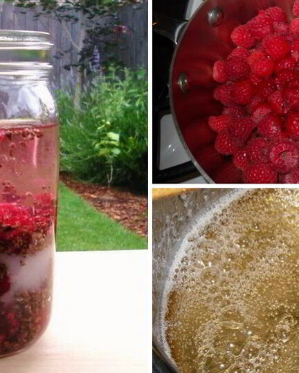 Рецепт малинового ликера