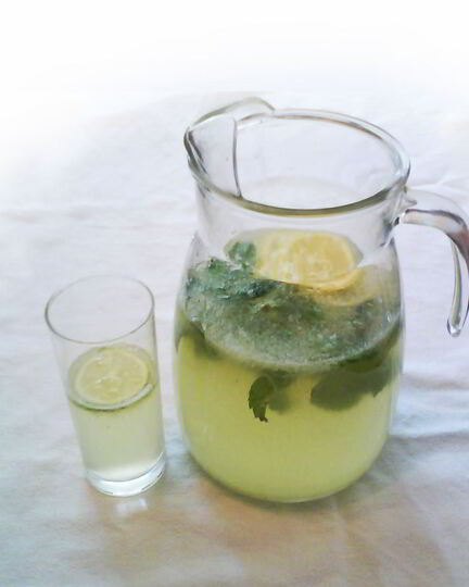 Рецепт домашнего лимонада с мятой