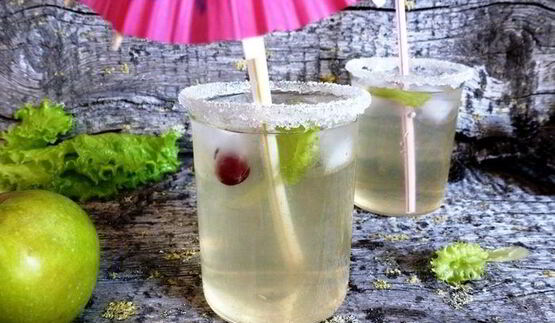 лимонад свежесть из листьев салата