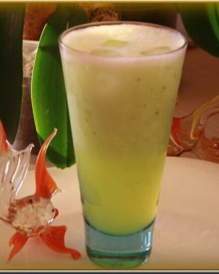 Рецепт медово-огуречного лимонад