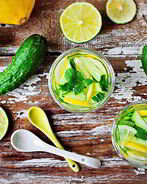 Огуречный лимонад