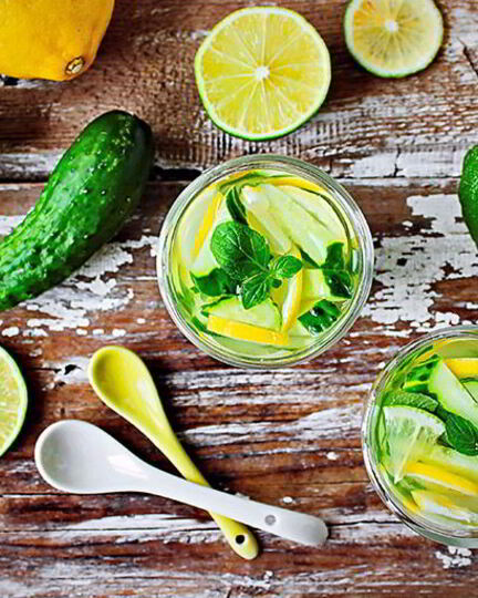 Рецепт огуречного лимонада