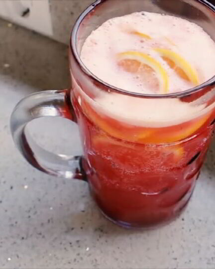 Рецепт вишневого лимонада