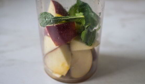 яблочный лимонад с мятой