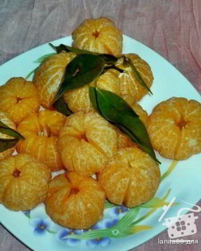 Мандарины в пряном сиропе