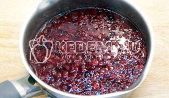 брусничный морс