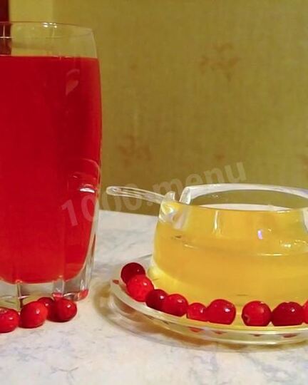 Рецепт клюквенного морса с медом
