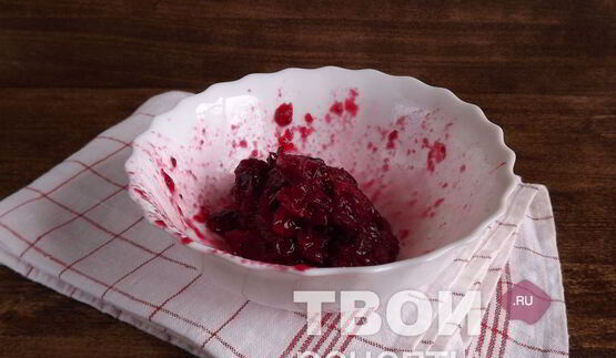 клюквенный морс