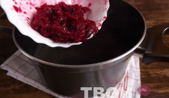 клюквенный морс