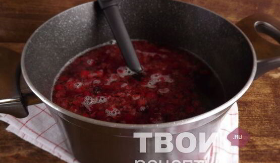 клюквенный морс