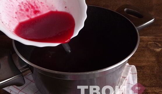 клюквенный морс