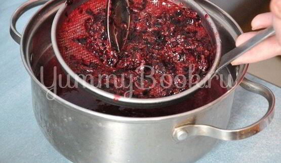 морс из черной смородины