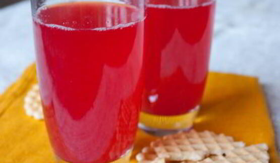 морс из красной смородины