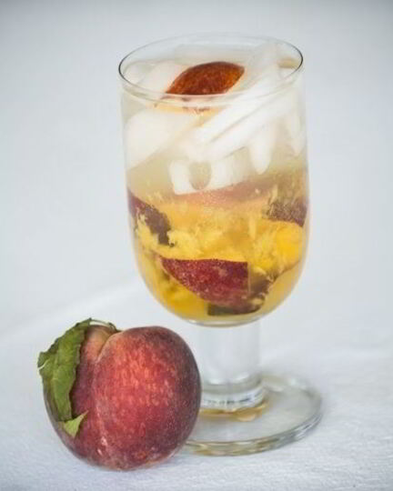 Рецепт персикового коктейля