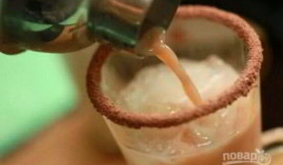 шоколадный коктейль