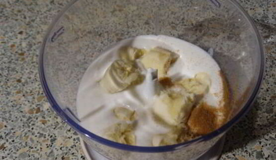 бананово-кефирный смузи