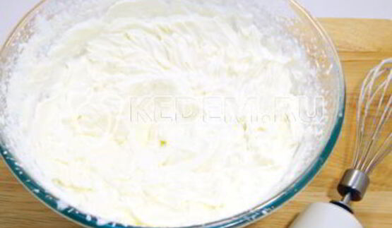 брусничный смузи со сливками