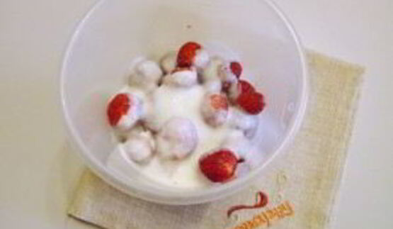 клубничный смузи