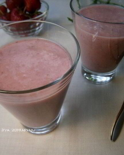 Рецепт кокосового смузи с овсяными хлопьями