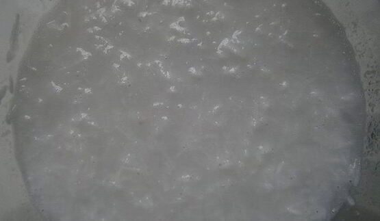 кокосовый смузи с овсяными хлопьями