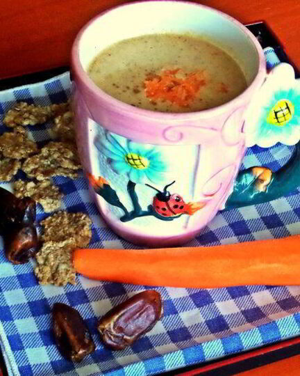 Рецепт морковна-орехового смузи