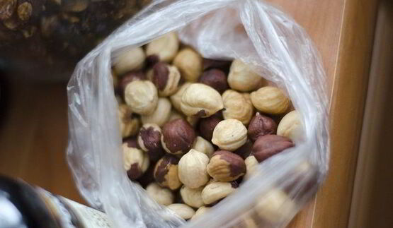 морковное печенье с бананово-клубничным смузи