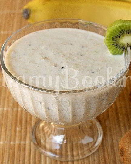 Рецепт овсяного смузи с фруктами