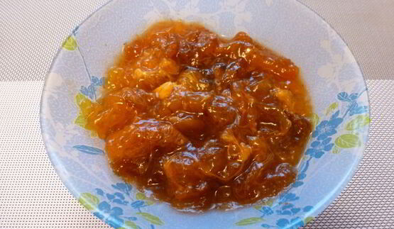 смузи из хурмы и цитрусовых