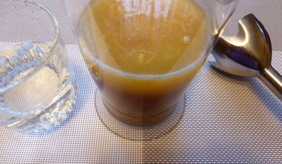 смузи из хурмы и цитрусовых