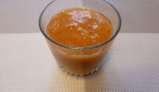 смузи из хурмы и цитрусовых