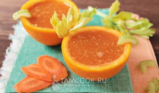 смузи из моркови и сельдерея