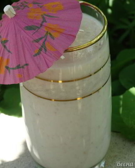 Рецепт смузей из овсянки и банана