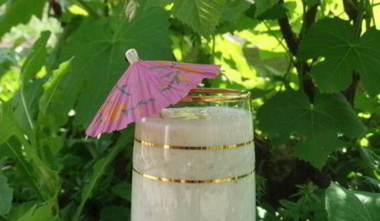 смузи из овсянки и банана