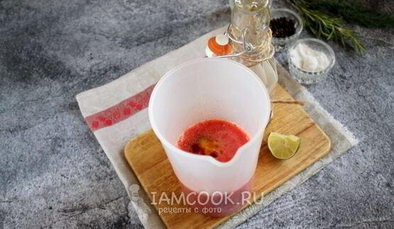 смузи из сладкого перца и помидоров