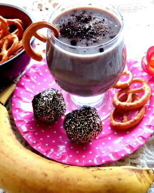 Смузи Лен с какао