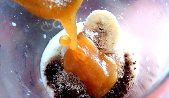 смузи лен с какао