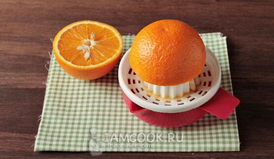 смузи с грушей и апельсином