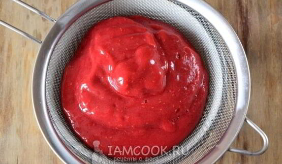 смузи с малиной и красным апельсином