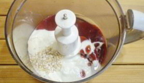 смузи с овсяными хлопьями