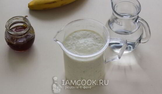 смузи с яблоком и творогом