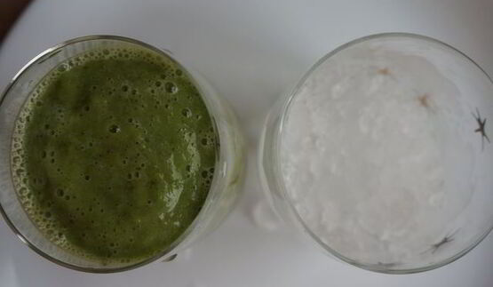 зеленый коктейль антиоксидант