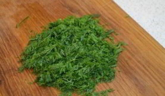 зеленый коктейль с мандарином