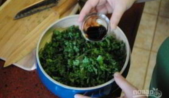 быстрый салат с кале