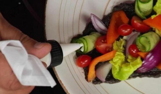 греческий салат в новом стиле