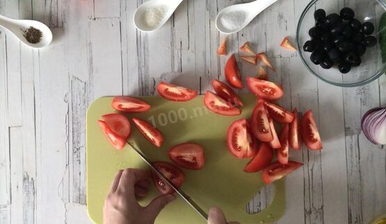 салат греческий с брынзой классический